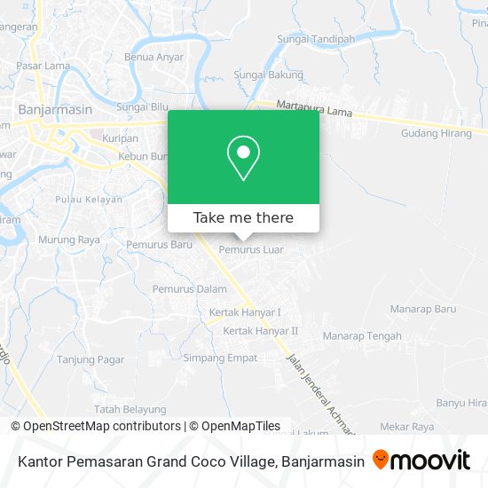 Kantor Pemasaran Grand Coco Village map