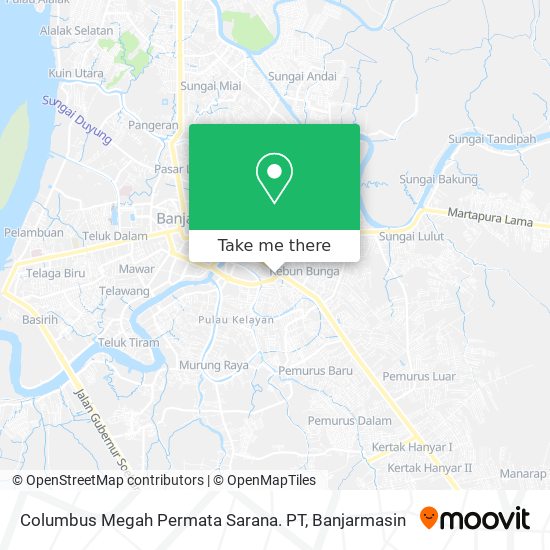 Columbus Megah Permata Sarana. PT map