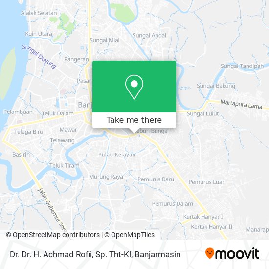 Dr. Dr. H. Achmad Rofii, Sp. Tht-Kl map