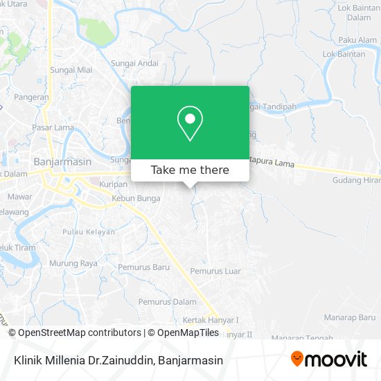 Klinik Millenia Dr.Zainuddin map