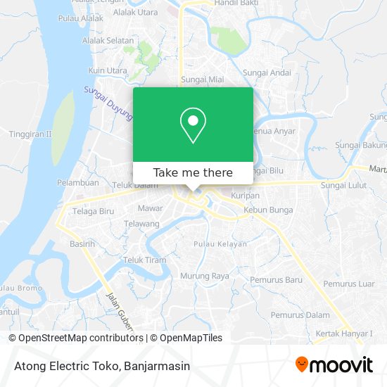 Atong Electric Toko map