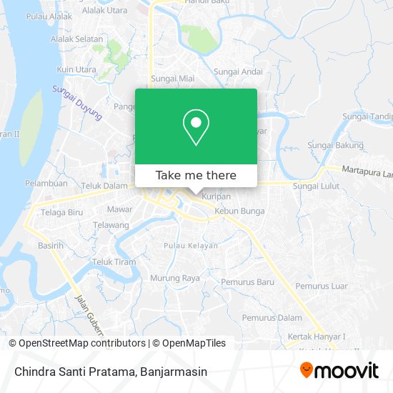 Chindra Santi Pratama map