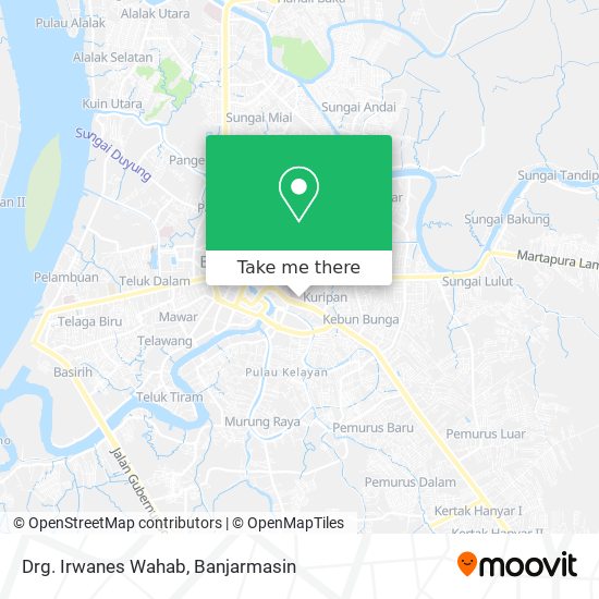 Drg. Irwanes Wahab map