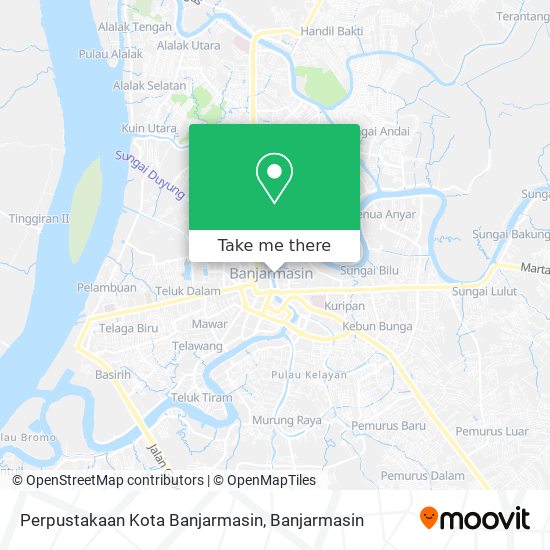 Perpustakaan Kota Banjarmasin map