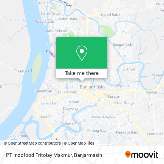 PT Indofood Fritolay Makmur map