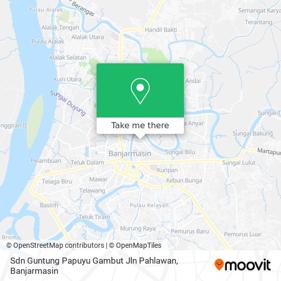 Sdn Guntung Papuyu Gambut Jln Pahlawan map