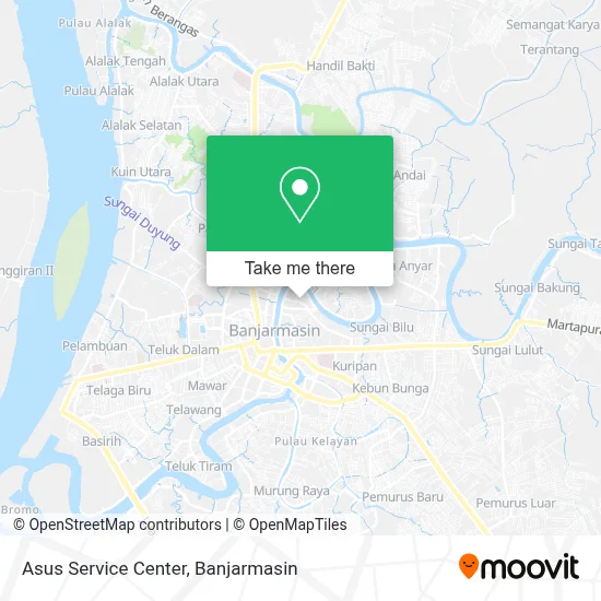 Asus Service Center map