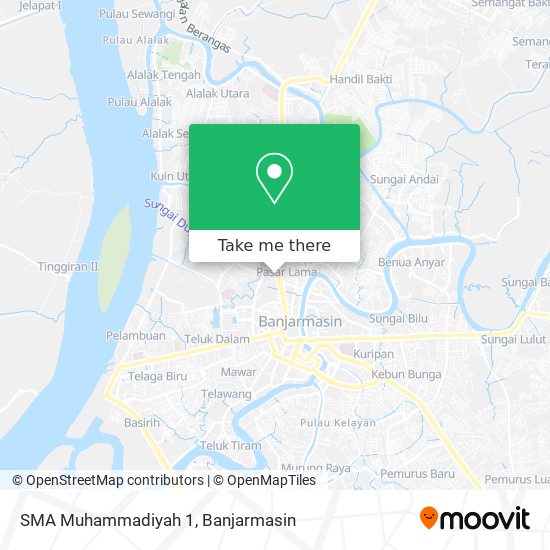 SMA Muhammadiyah 1 map