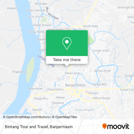 Bintang Tour and Travel map