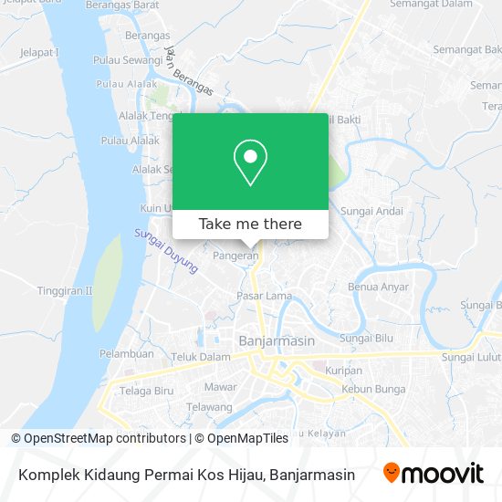 Komplek Kidaung Permai Kos Hijau map