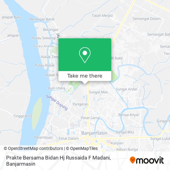 Prakte Bersama Bidan Hj Russaida F Madani map