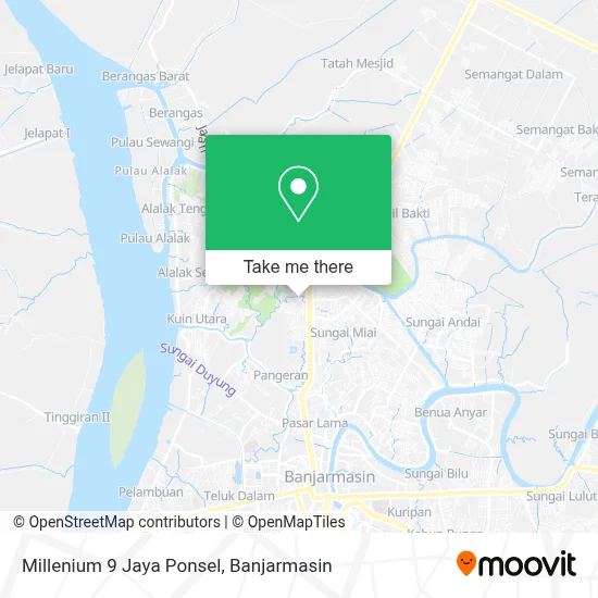Millenium 9 Jaya Ponsel map