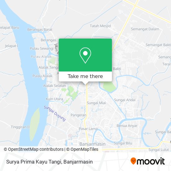 Surya Prima Kayu Tangi map