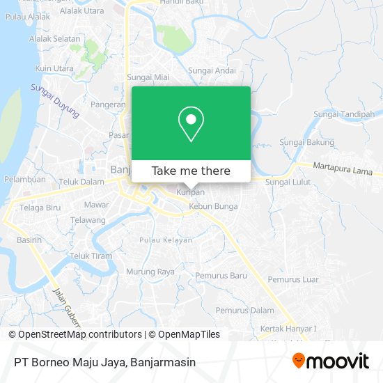 PT Borneo Maju Jaya map