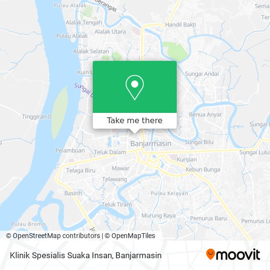 Klinik Spesialis Suaka Insan map