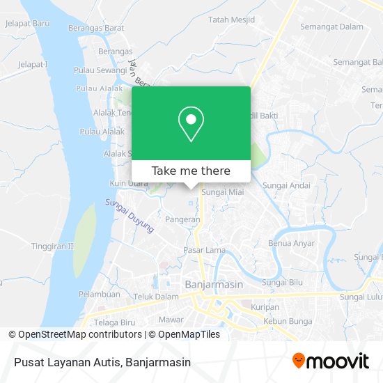 Pusat Layanan Autis map