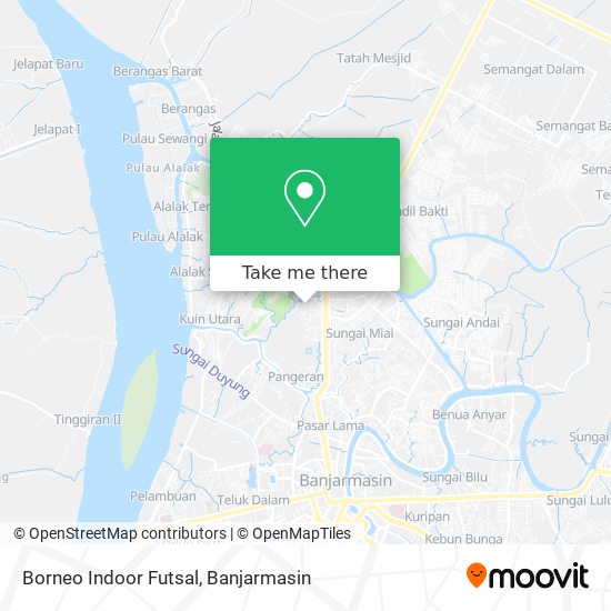 Borneo Indoor Futsal map