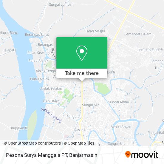 Pesona Surya Manggala PT map