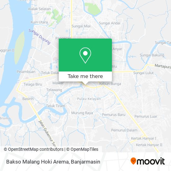 Bakso Malang Hoki Arema map