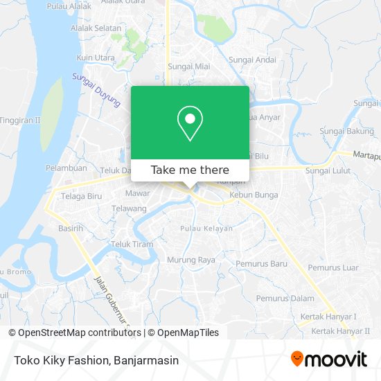 Toko Kiky Fashion map