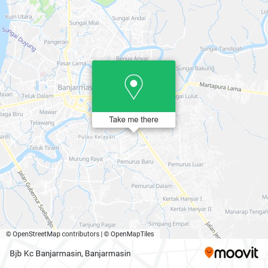 Bjb Kc Banjarmasin map