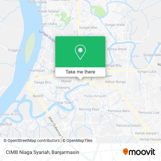 CIMB Niaga Syariah map