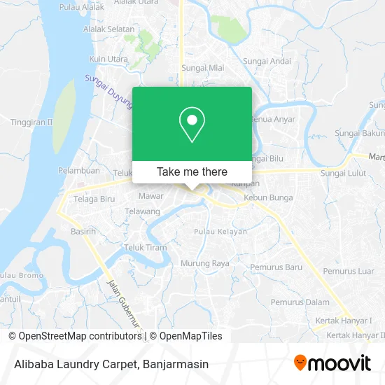 Alibaba Laundry Carpet map