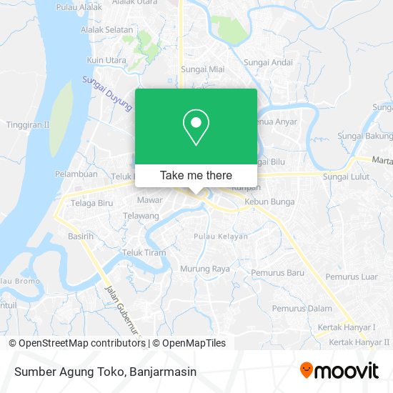 Sumber Agung Toko map