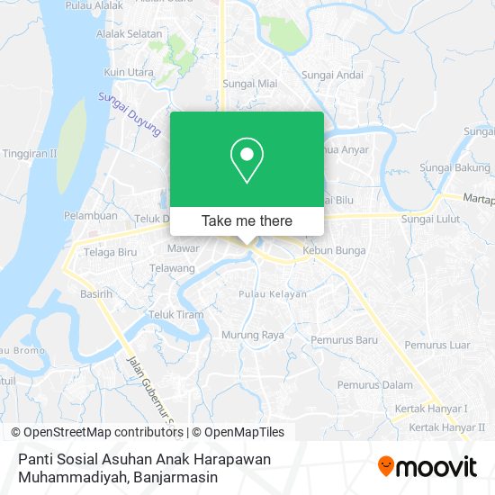 Panti Sosial Asuhan Anak Harapawan Muhammadiyah map