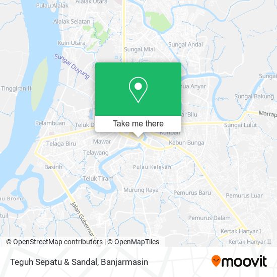 Teguh Sepatu & Sandal map