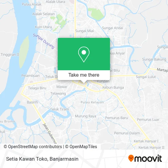Setia Kawan Toko map