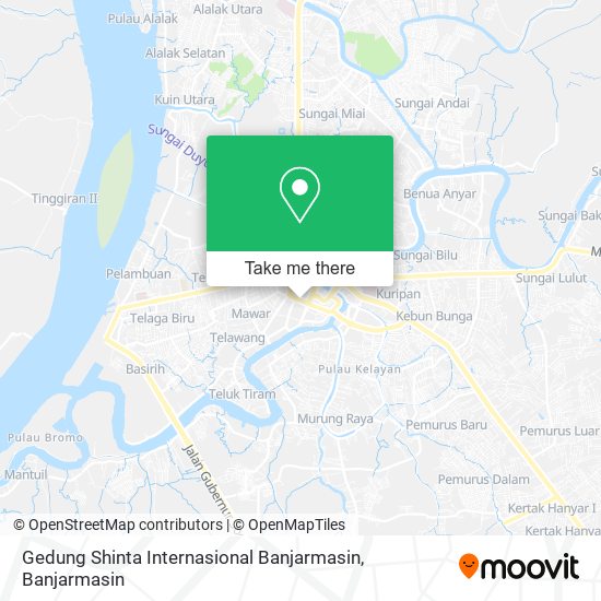 Gedung Shinta Internasional Banjarmasin map