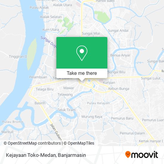 Kejayaan Toko-Medan map