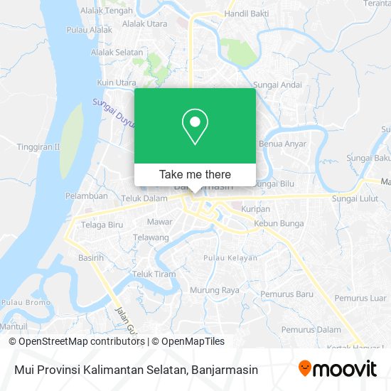 Mui Provinsi Kalimantan Selatan map