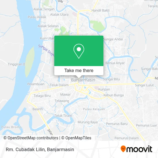 Rm. Cubadak Lilin map