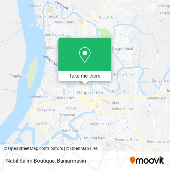 Nabil Salim Boutique map