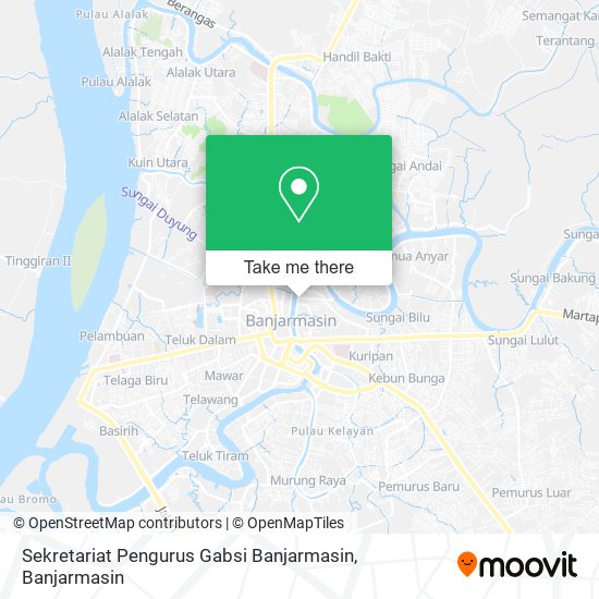 Sekretariat Pengurus Gabsi Banjarmasin map
