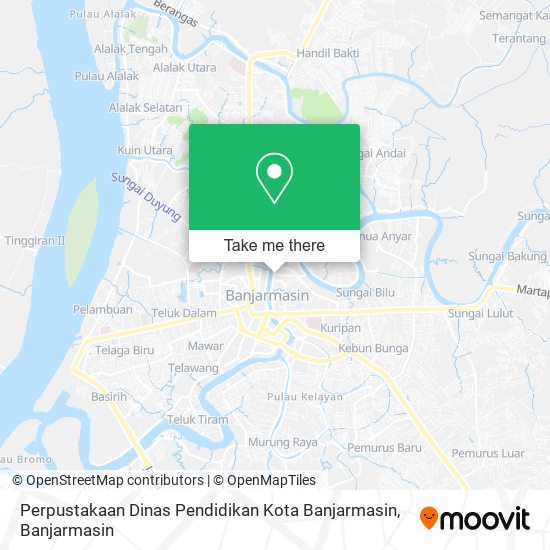 Perpustakaan Dinas Pendidikan Kota Banjarmasin map