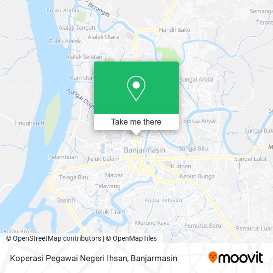 Koperasi Pegawai Negeri Ihsan map