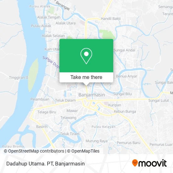Dadahup Utama. PT map