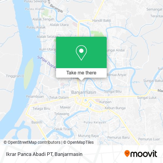 Ikrar Panca Abadi PT map