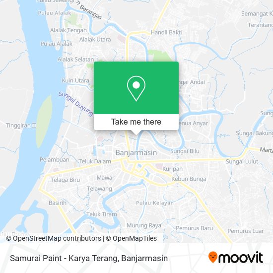 Samurai Paint - Karya Terang map