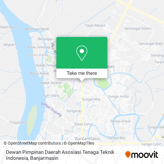 Dewan Pimpinan Daerah Asosiasi Tenaga Teknik Indonesia map