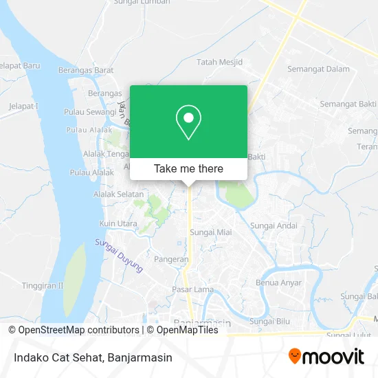 Indako Cat Sehat map