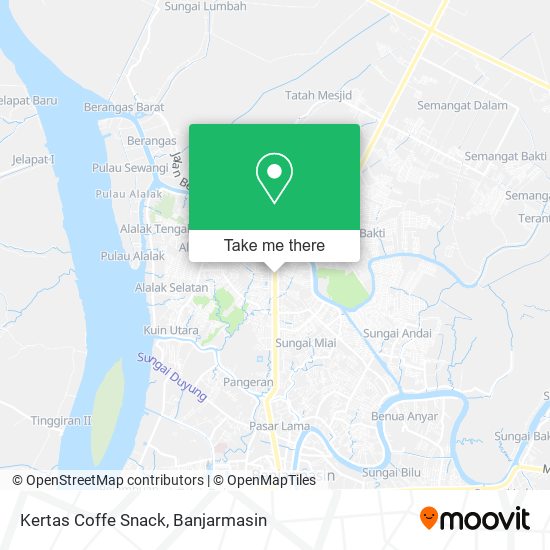 Kertas Coffe Snack map