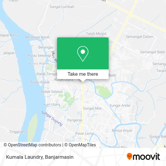 Kumala Laundry map