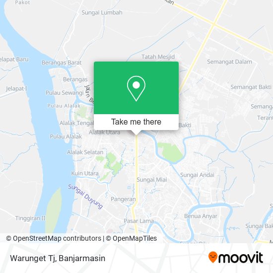 Warunget Tj map