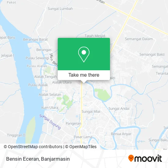 Bensin Eceran map