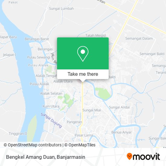 Bengkel Amang Duan map