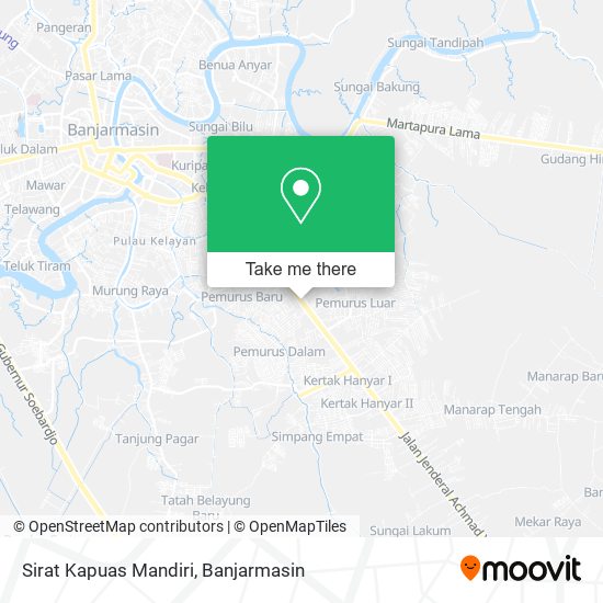 Sirat Kapuas Mandiri map